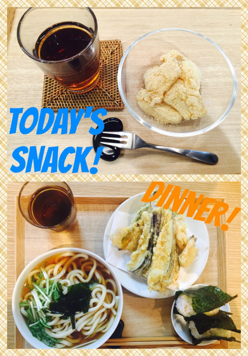 3.3 Thu. Snacks & Dinner for Today
