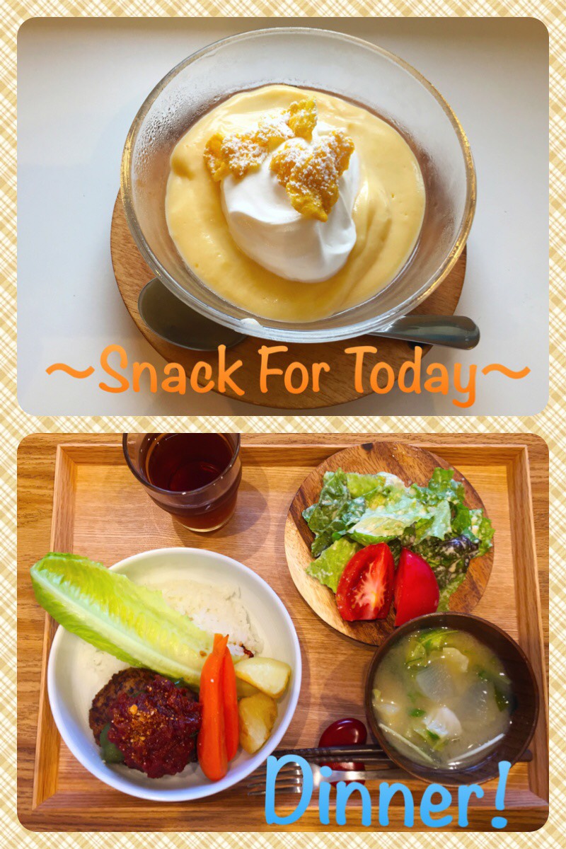 6/9 Thu. 宿題やる前におやつ食べちゃいましょう！