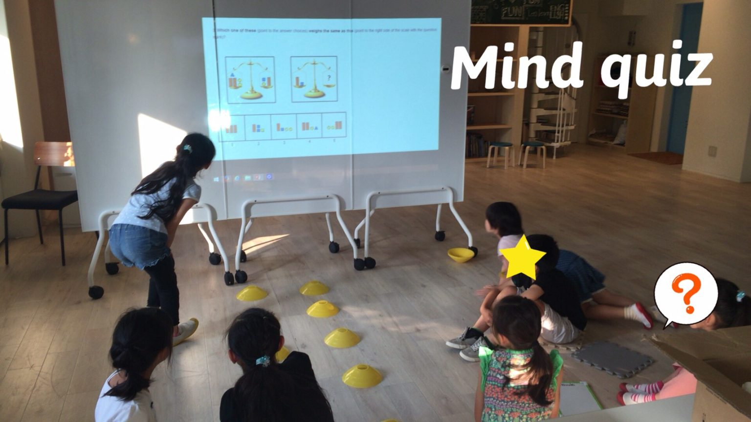 IQゲームで脳を活性化。チームに分かれて答えを導きだそう！ キッズパスポート