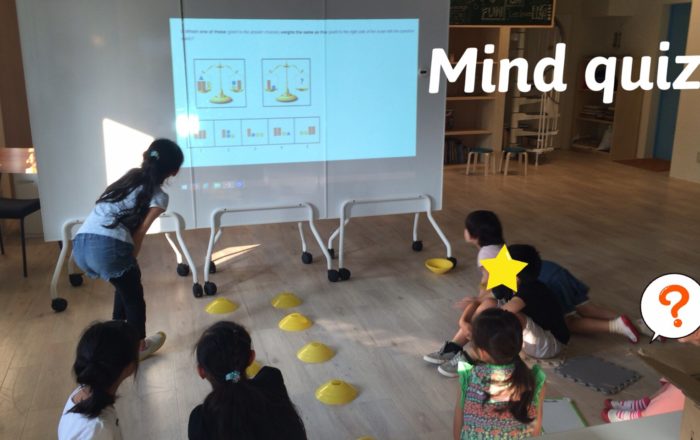IQゲームで脳を活性化。チームに分かれて答えを導きだそう！