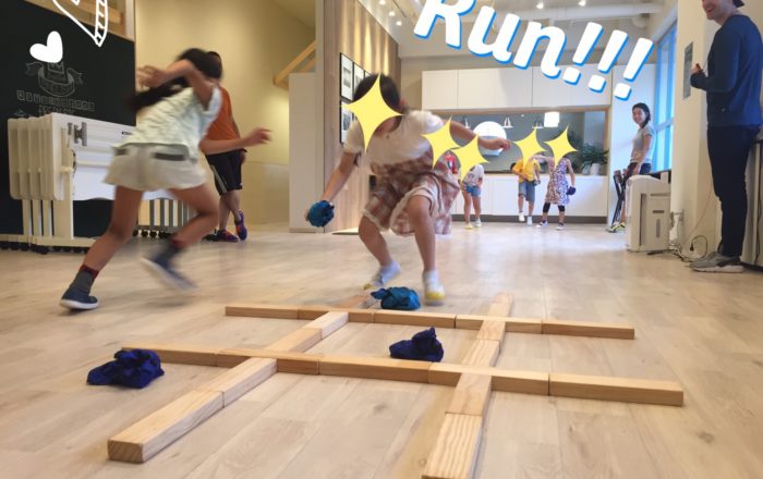 アクティビティ満載のゲームデイ!頭と体をつかってチームで競争!