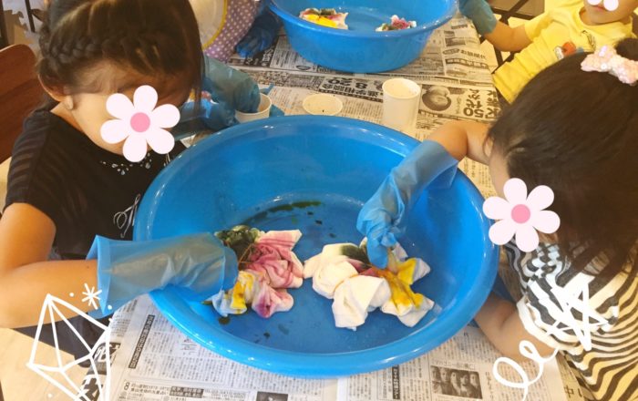 タイダイTシャツVol.2〜今回はまた違うカラーでオリジナルTシャツ作り！〜