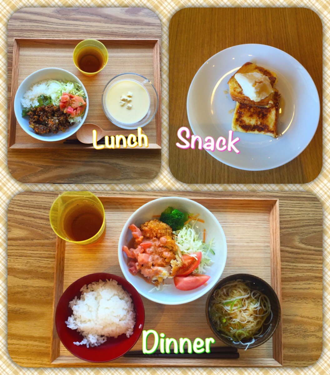 8/31 Wed.サマースクール最終日はたくさんの生徒さんと一緒にご飯を食べました。