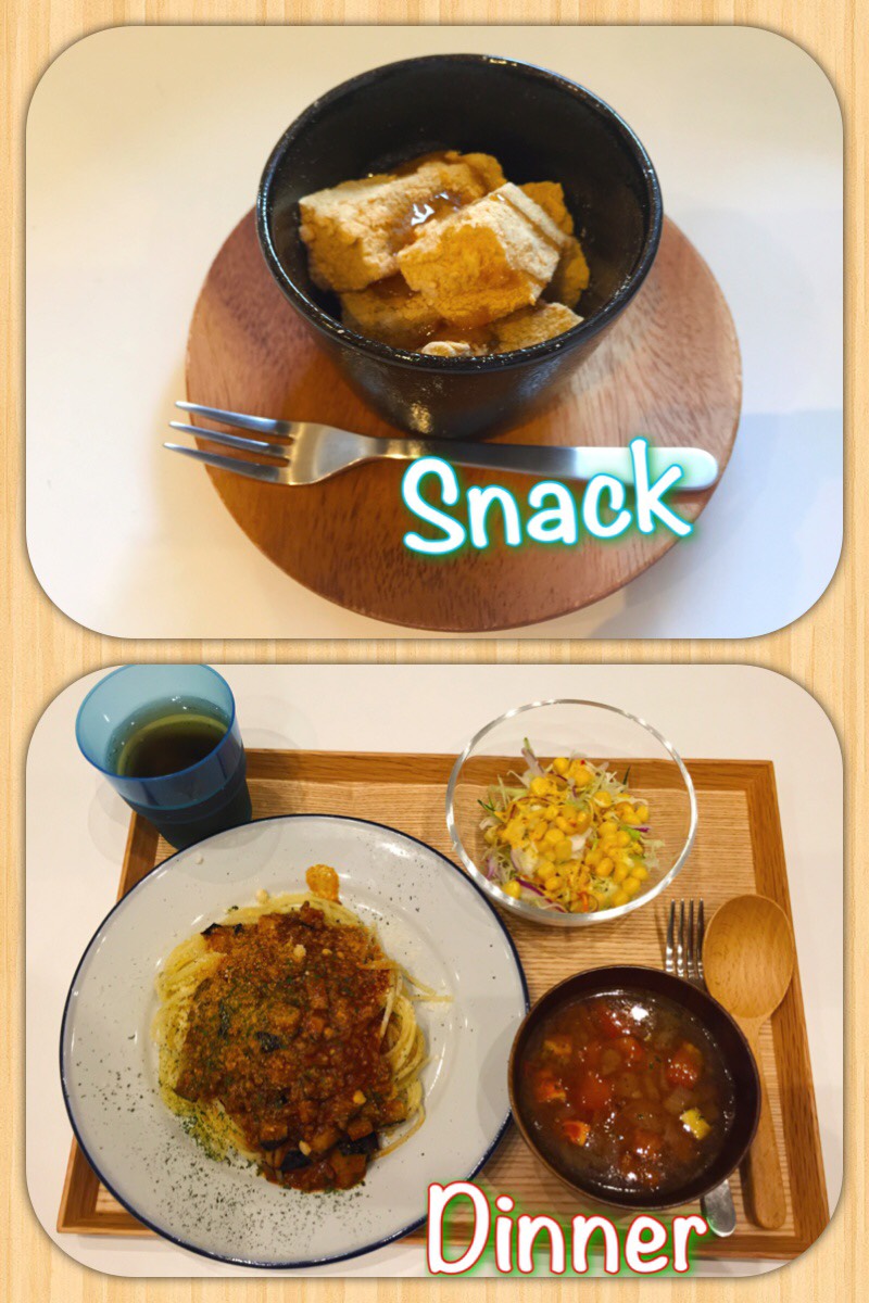 10/21 Fri.たまには和風なおやつで