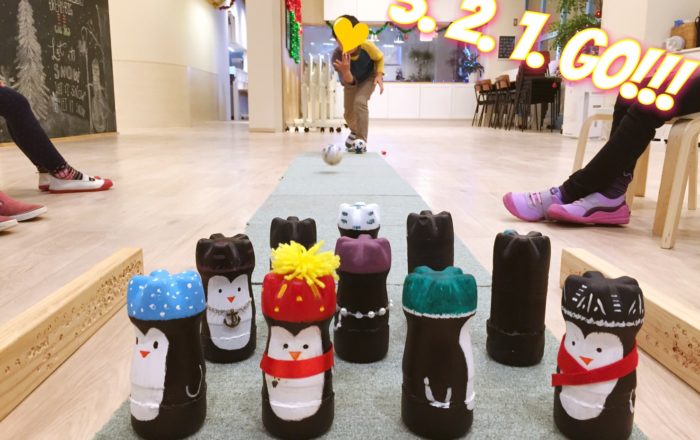 質問に答えられないとボーリングの点数は入らないよ!