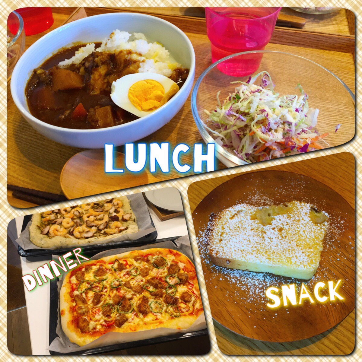 12/28 Wed.焼きたてのピザ