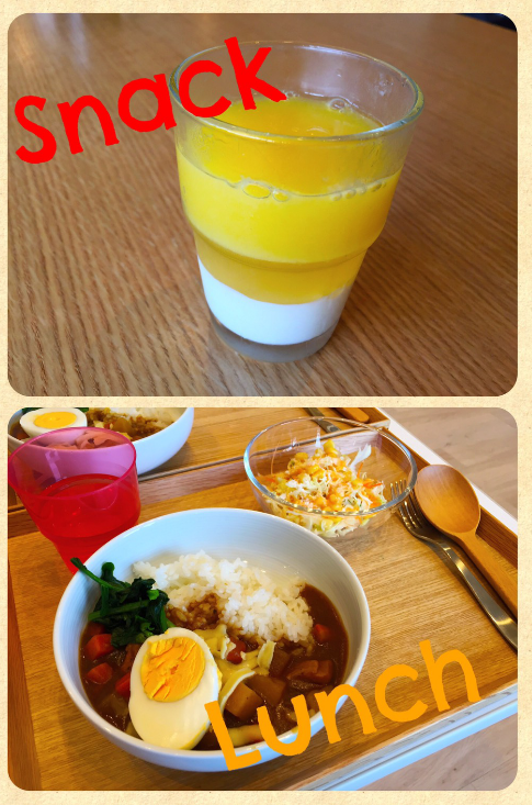 3/30 Thu.外でたくさん運動した後のランチ