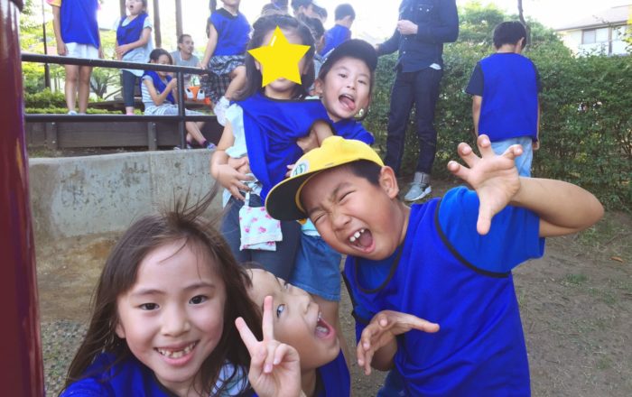 天気の良い日は外で元気良く！