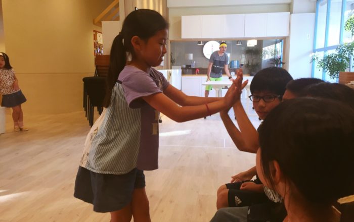 ビンゴからの夏らしい新しい単語が増えたゲームをやりました。