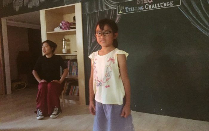 「Home alone 」のストーリーを演技をしながら話してみよう。