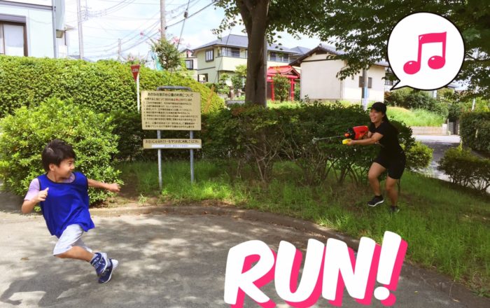 今日はスポーツデー！たくさん体を動かそう！