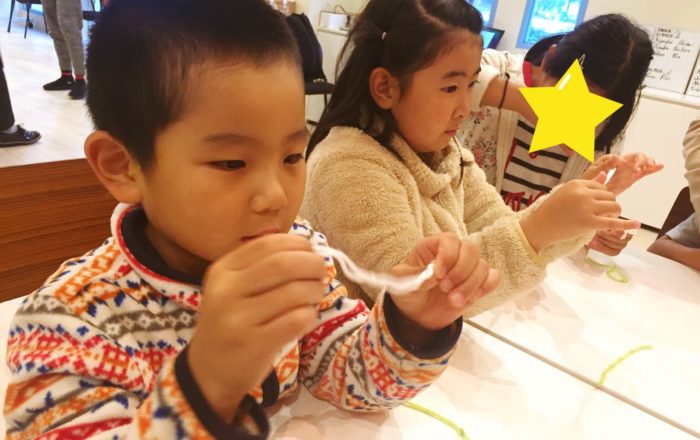 クラフトタイム！紐を結んで何ができる？