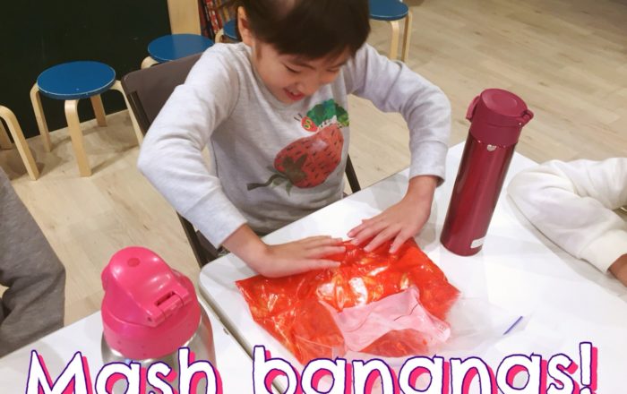 クッキングで作ったものは?みんなすぐに食べ終わっちゃいました!