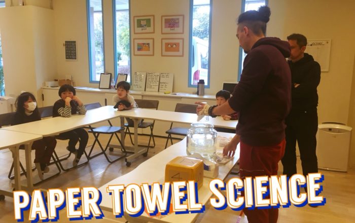 濡れてる？乾いてる？　サイエンスワークショップ