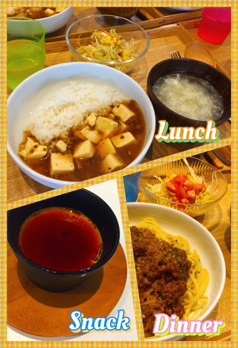 3/29 Thu.外でたくさん動いたあとは。。。