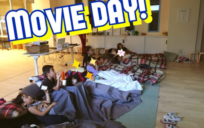 スプリングスクール最終日はムービーデイ!