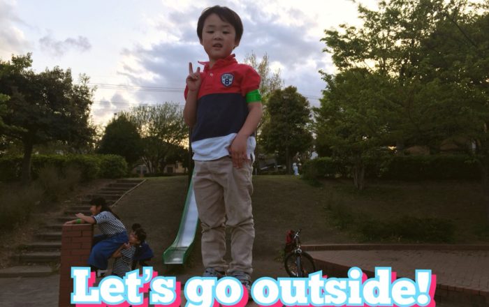 工作の時間（Arts and Crafts）に作ったのは？はじめての外出にもみんな興奮！？