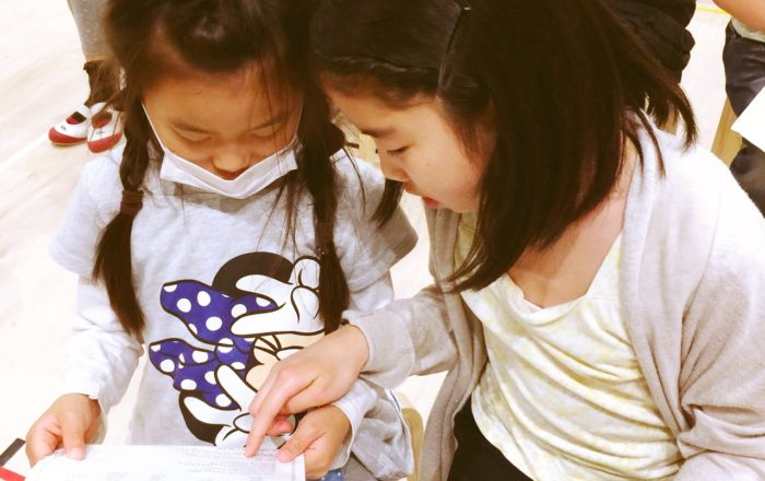 今月のストーリーは、先輩生徒さんたちがリードしてくれています！