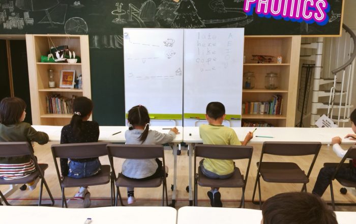 フォニックスでスペリングの練習