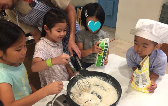 マッシュポテトでビーチが完成！？