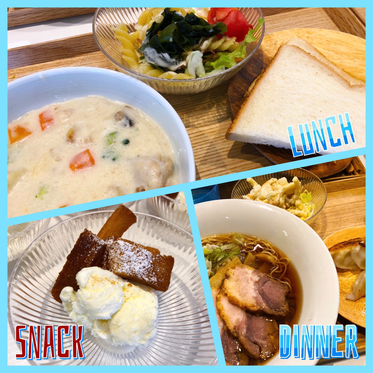 Apr. 2nd Tue. 野菜もたくさん食べました。