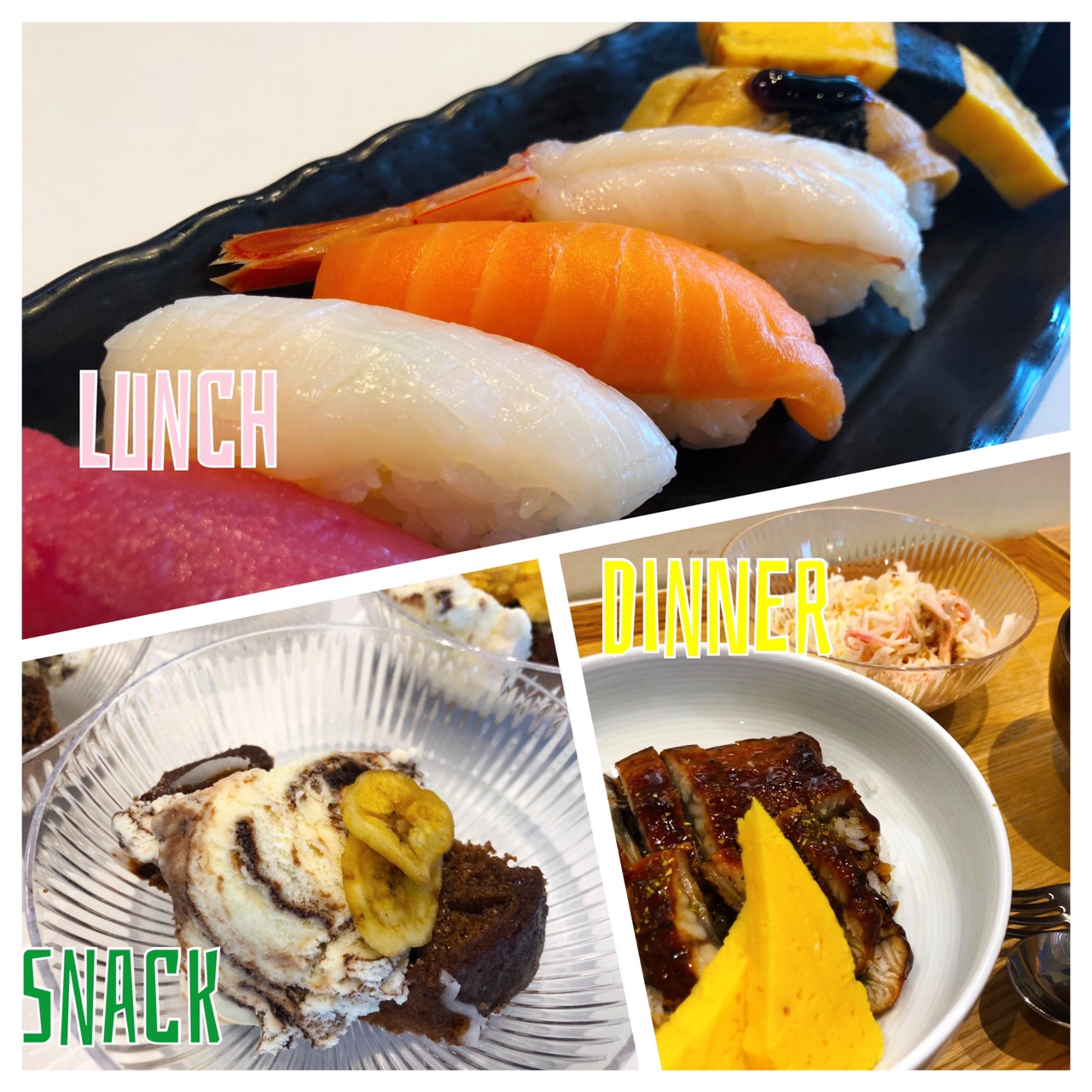 July 29th Mon.今日はお寿司！！