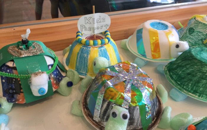 個性豊かなカメさんが出来上がり！