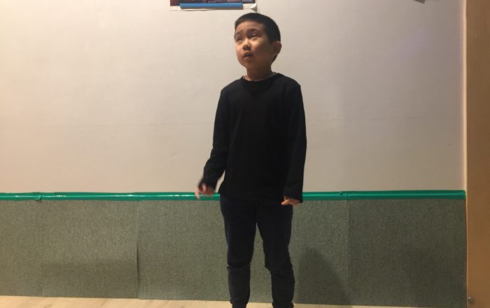 バスでもチャレンジ！