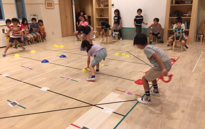 １０月のストーリーに向けた単語の練習