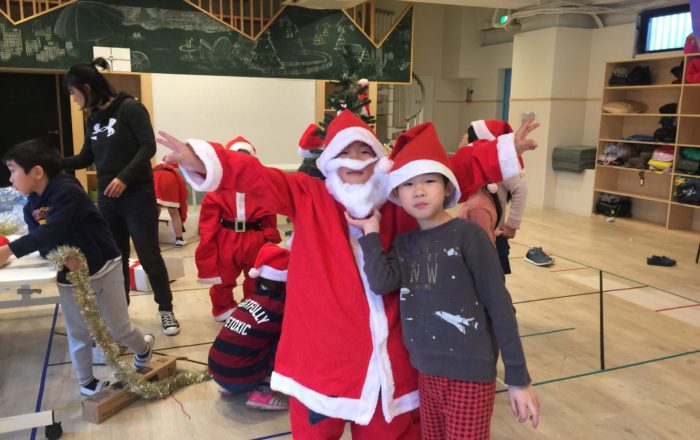 サンタさんがやってきた？！