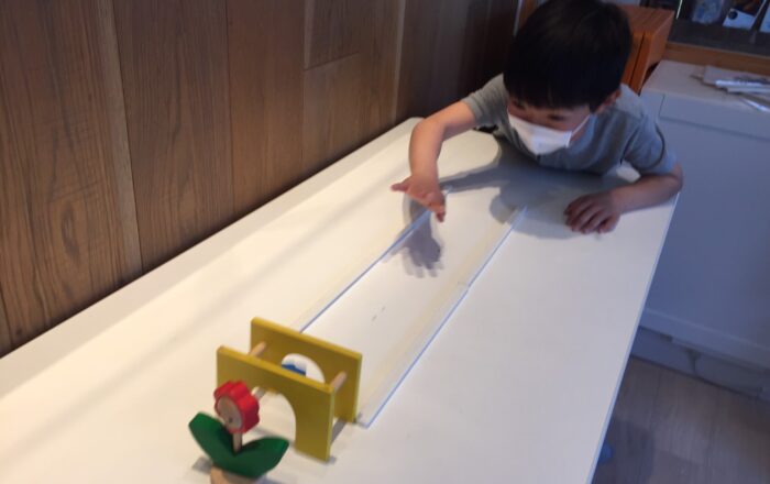 Pre area (プレエリア)の様子