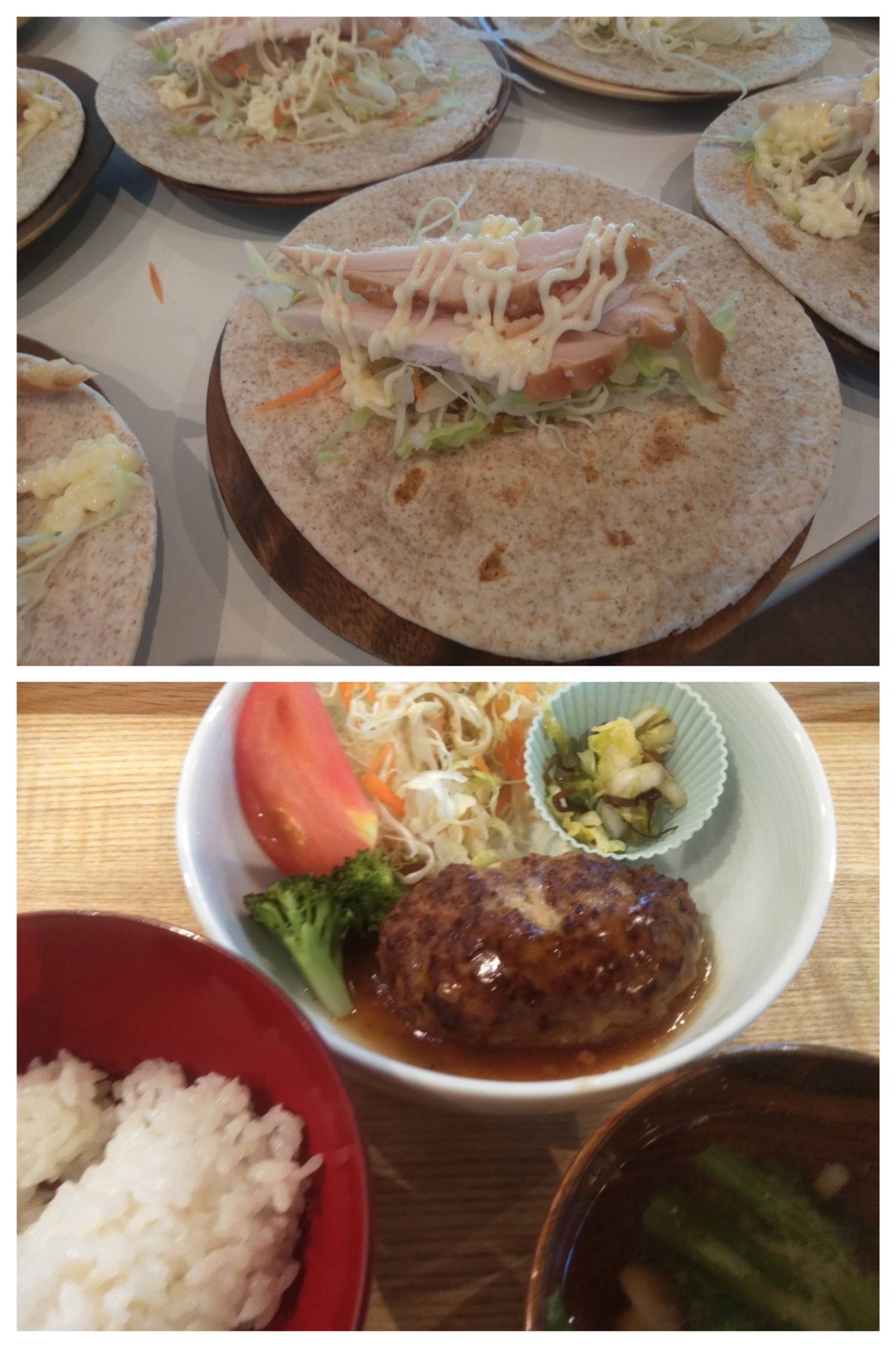 May 26th Wed.ハンバーグ