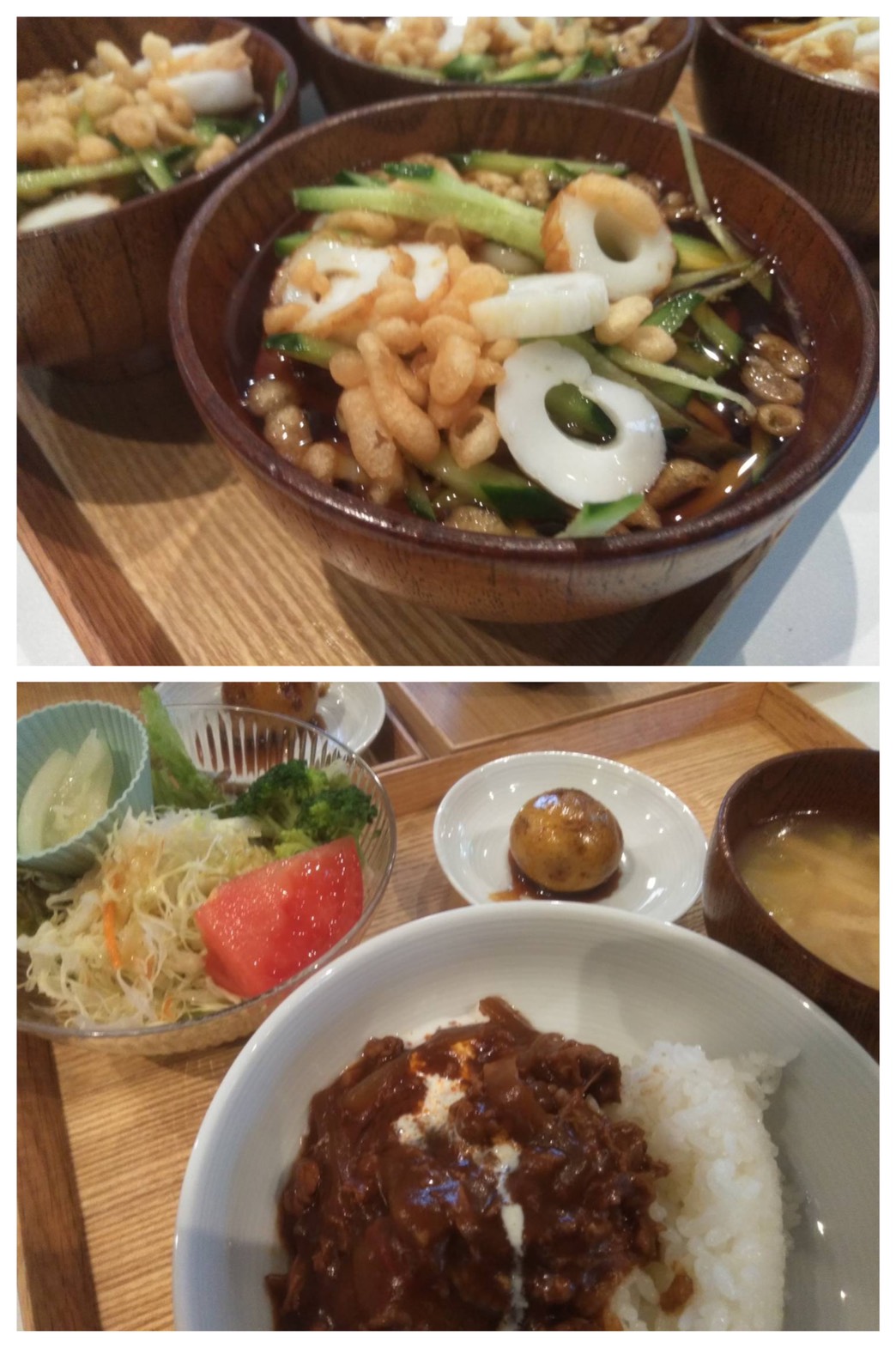 June 16th Wed. ひやしうどん