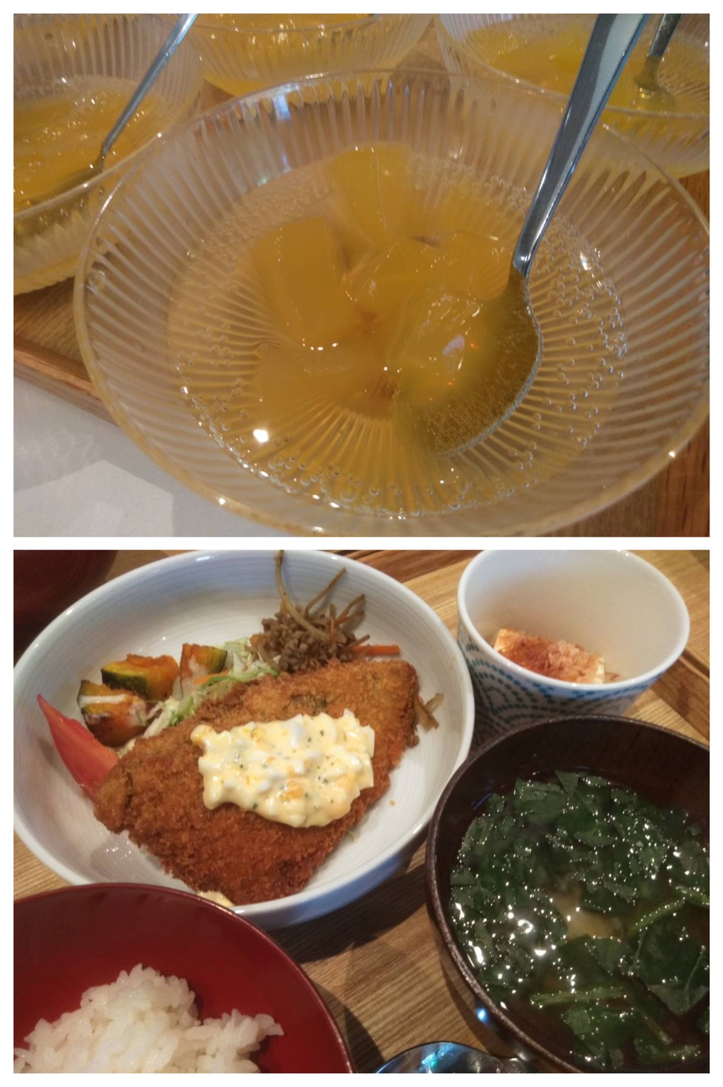 June 21st Mon.アジフライ