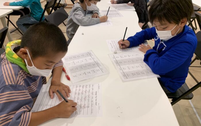 ライティングの練習