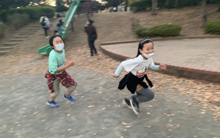 Let’s play outside!（外に遊びに行こう！）