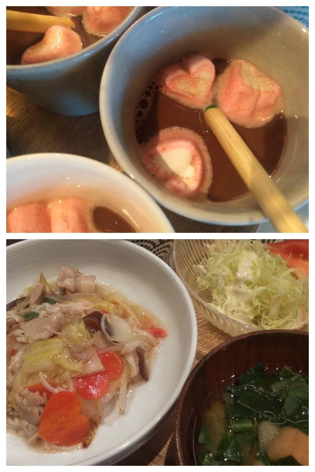 Feb.14th Tue. マシュ、、ハート入り！！