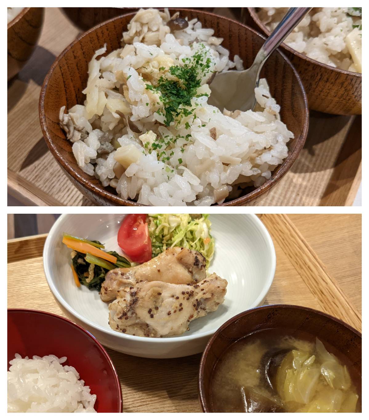 【青葉校】チキンをがぶり