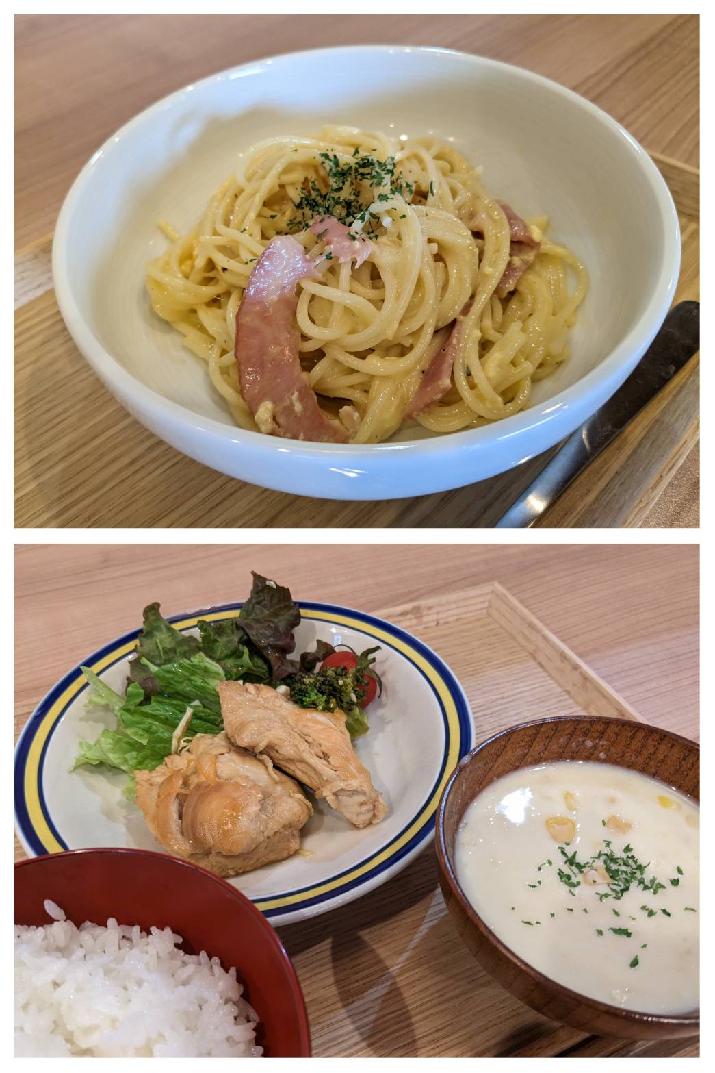 【都筑校】カルボナーラが大人気！