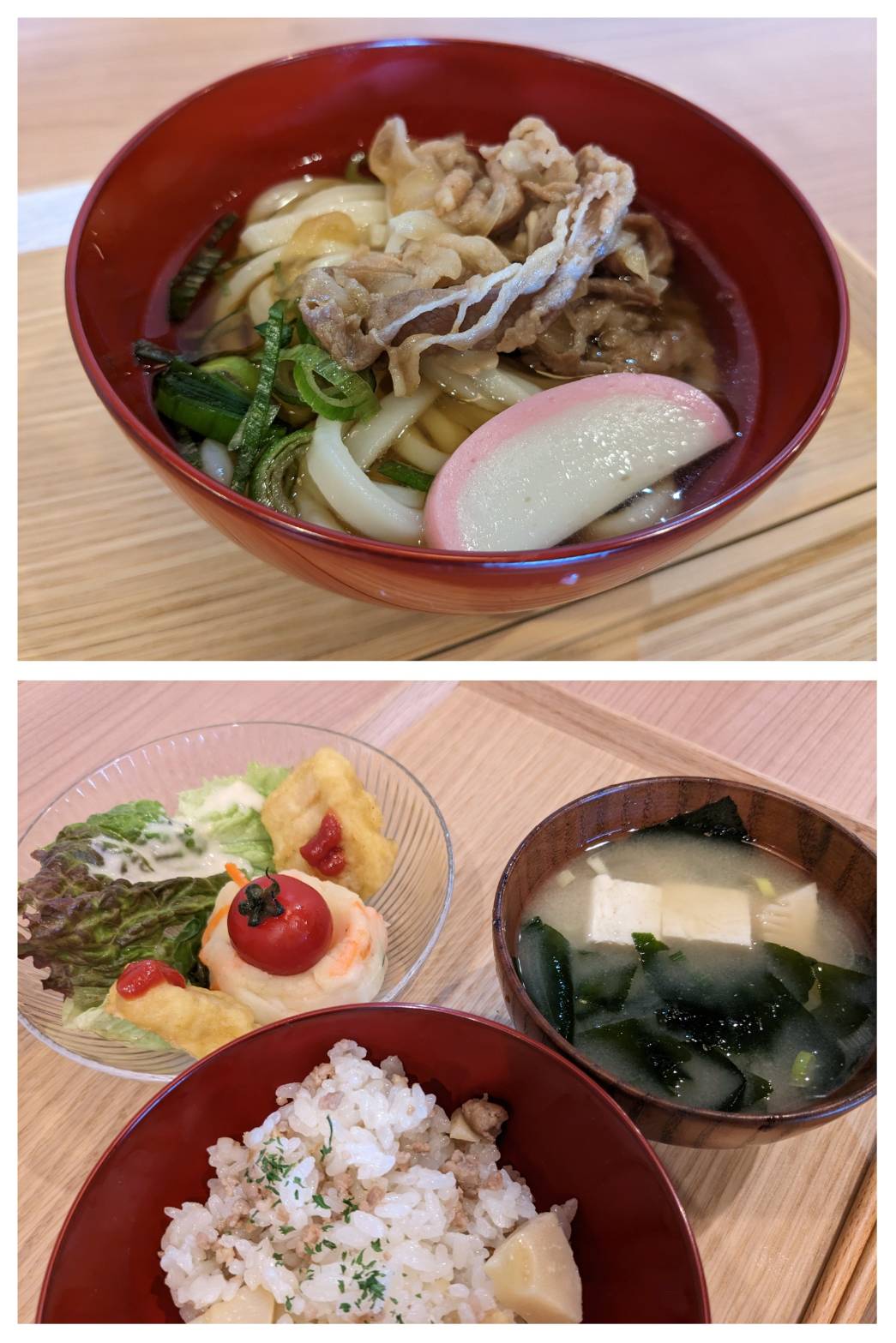 【都筑校】つるつる肉うどん！