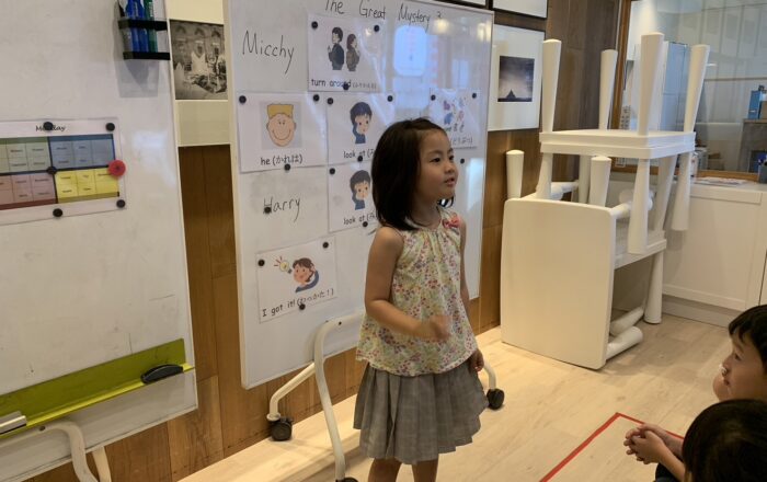 【青葉校】新しいストーリーの練習・発表をやりました！