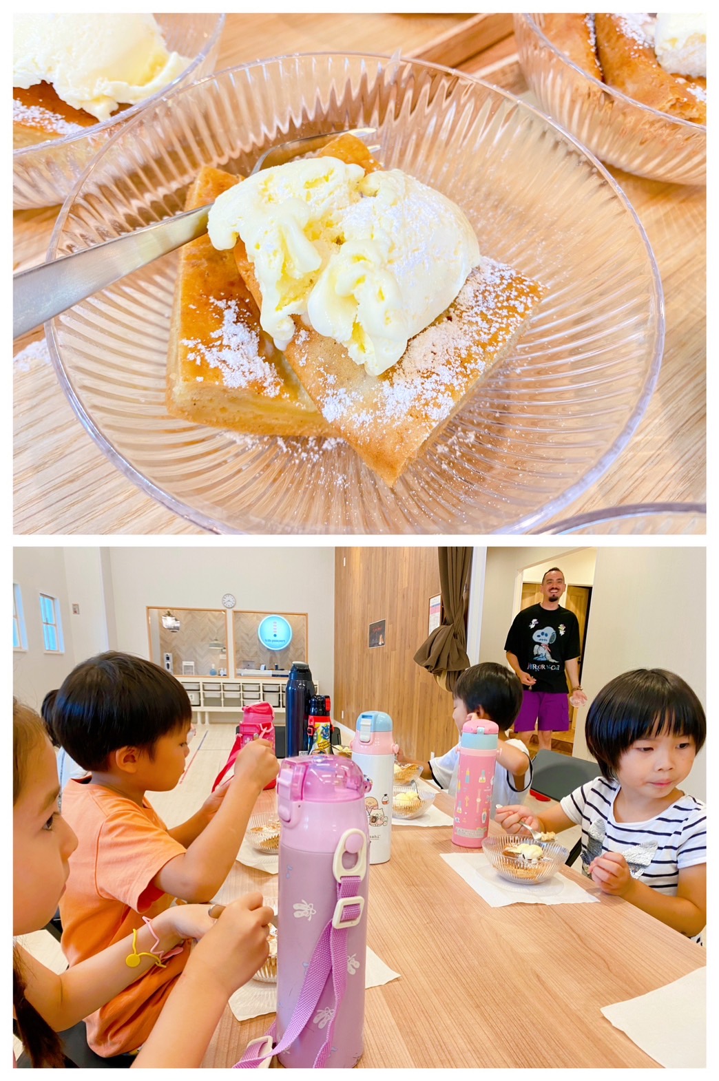 【都筑校】シナモンアップルケーキ♪