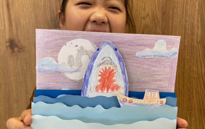 【都筑校】３D Shark Attack Day !