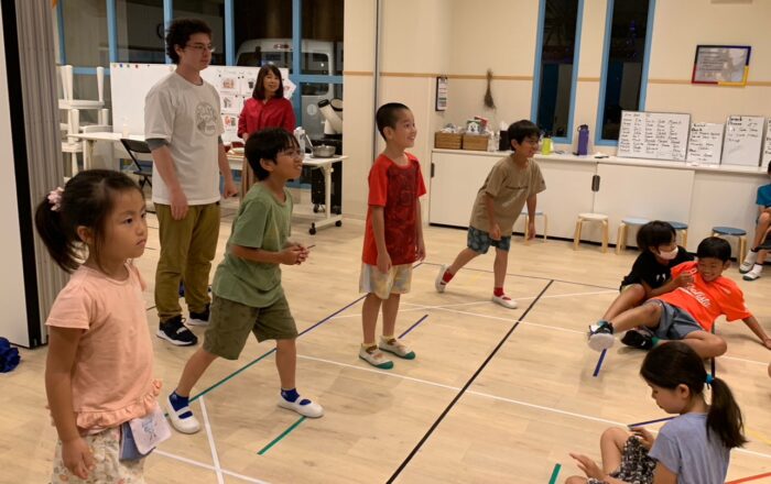 【青葉校】バスケットゲームで速さを競え！