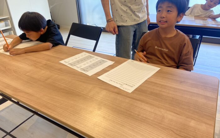 【都筑校】ワークショップはライティング！