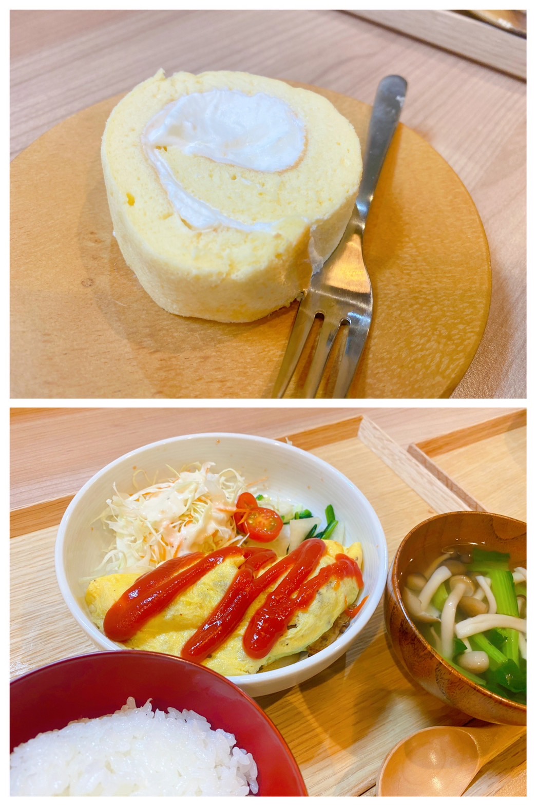 【都筑校】ロールケーキ！