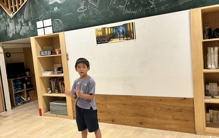 【青葉校】10月の新しいストーリー練習がスタートしています👻