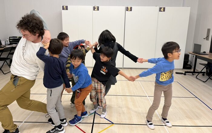 【都筑校】チームワークについて学びました。