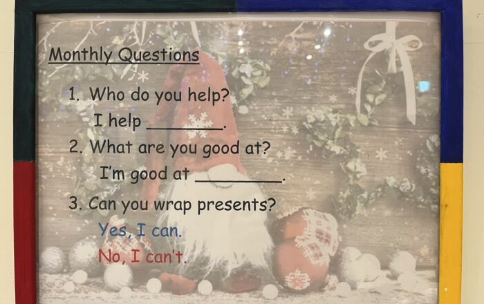 【青葉校】新しいQ&A(質問と回答)の練習をしています!