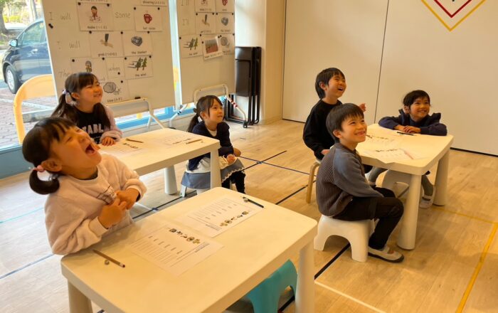 【青葉校】プレクラスでは五感につい学んでいました!